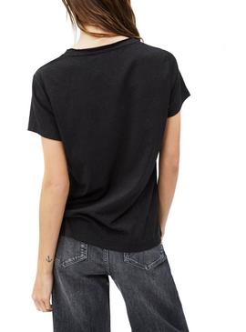 Camiseta Pepe Jeans Dafne Negro para Mujer