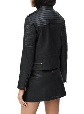 Cazadora Biker Pepe Jeans Lenna Negro Para Mujer