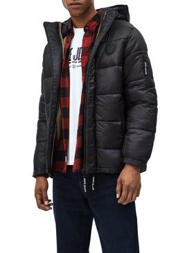 Cazadora Pepe Jeans Percy Negro Para Hombre