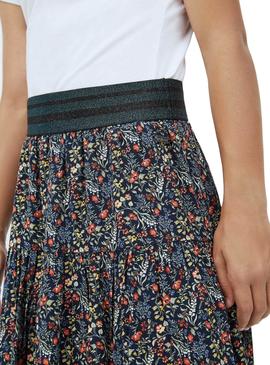 Falda Pepe Jeans Cristi Floral Para Niña