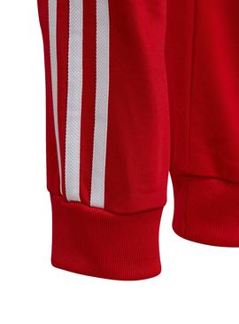Pantalon Adidas Track Rojo para Niño y Niña