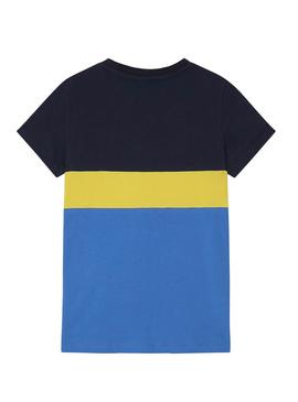 Camiseta Napapijri Saloy Azul para Niño