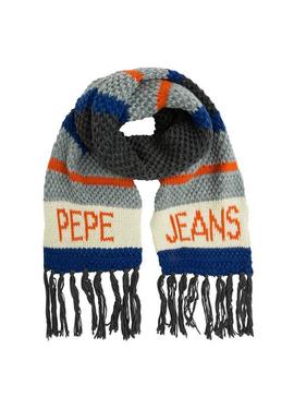 Bufanda Pepe Jeans Nap Gris para Niño