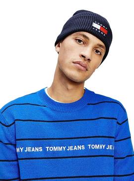 Gorro Tommy Jeans Heritage Azul Marino para Hombre