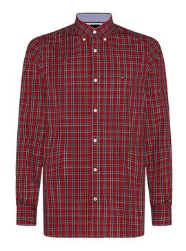 Camisa Tommy Hilfiger Tartan Rojo para Hombre