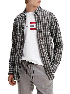 Camisa Tommy Hilfiger Tartan Gris para Hombre