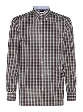 Camisa Tommy Hilfiger Tartan Gris para Hombre