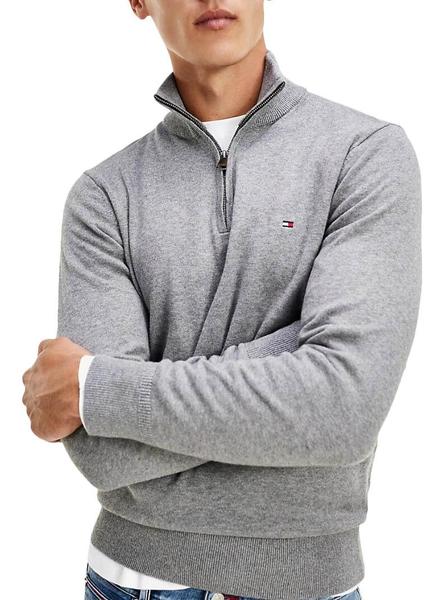 Tommy Hilfiger Pima Gris Hombre