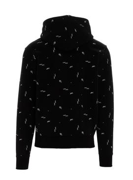Sudadera Lacoste Live Print Negro para Hombre