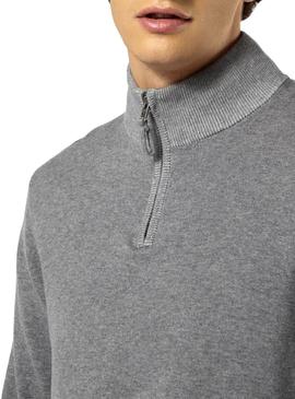 Jersey Dockers Alpha Plaited Zip Gris Hombre