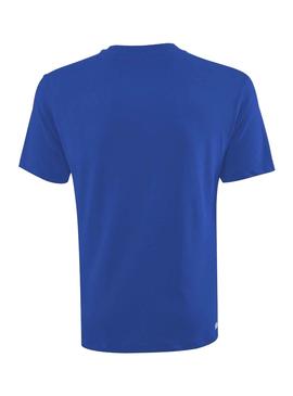 Camiseta Lacoste Basic Azul para Hombre