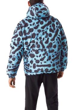 Cazadora Lacoste X National Geographic Azul Hombre