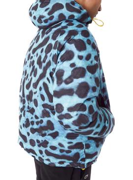 Cazadora Lacoste X National Geographic Azul Hombre
