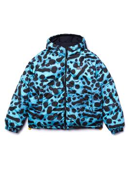 Cazadora Lacoste X National Geographic Azul Hombre
