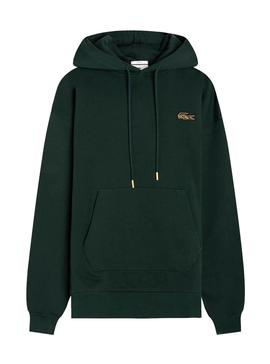 Sudadera Lacoste Live Hooded Verde para Hombre