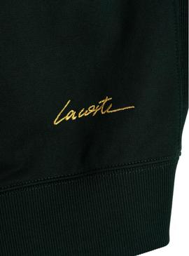 Sudadera Lacoste Live Hooded Verde para Hombre