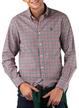 Camisa El Ganso Oxford Rojo para Hombre