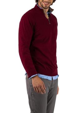 Jersey El Ganso Callen Crop Granate para Hombre