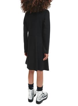 Vestido Calvin Klein Milano Negro para Niña