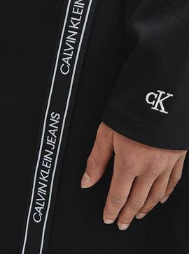 Vestido Calvin Klein Milano Negro para Niña