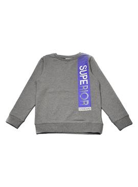 Sudadera Name It Nahom Gris para Niño