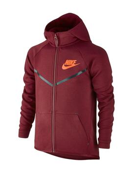 Sudadera Nike Tech Fleece Granate