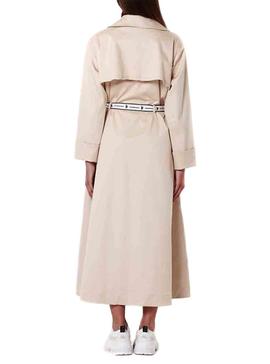 Gabardina Kappa Dayane Beige para Mujer