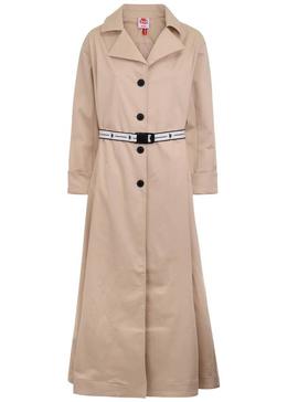 Gabardina Kappa Dayane Beige para Mujer