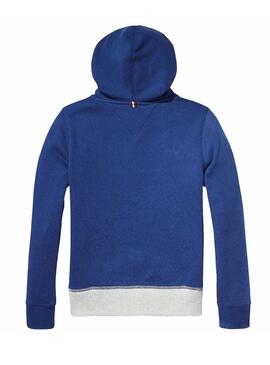 Sudadera Tommy Hilfiger Split Panel Azul