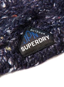 Bufanda Superdry Gracie Azul Marino para Mujer