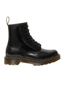 Botas Martens 1460 W Charol Negro para Mujer