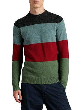 Jersey Superdry Harlo Colorblock Multicolor Hombre