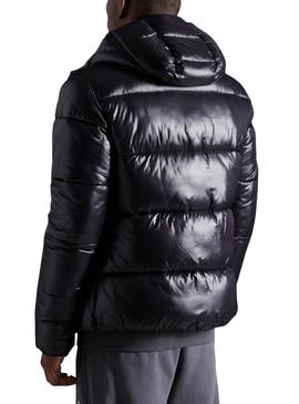 Chaqueta Superdry High Shine Negro Hombre