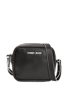 Bolso Tommy Jeans Crossover Negro para Mujer