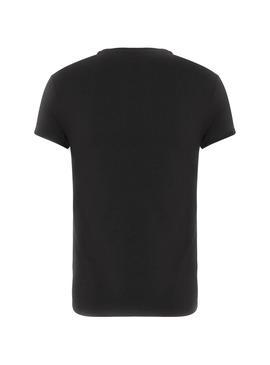Camiseta Tommy Jeans Stretch Negro para Hombre