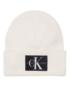 Gorro Calvin Klein Beanie Blanco para Mujer