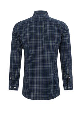 Camisa Tommy Hilfilger Tartan Azul para Hombre