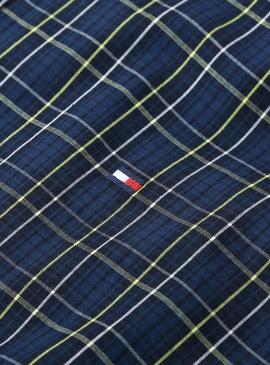 Camisa Tommy Hilfilger Tartan Azul para Hombre