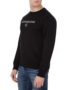 Sudadera Calvin Klein Archive Negro para Hombre