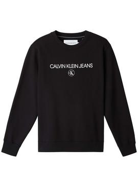 Sudadera Calvin Klein Archive Negro para Hombre