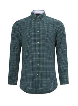 Camisa Tommy Hilfiger Tartan Verde para Hombre