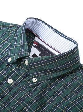 Camisa Tommy Hilfiger Tartan Verde para Hombre