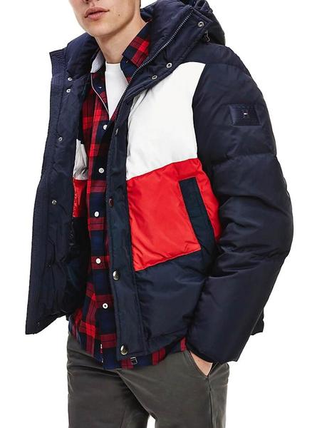 Chaqueta Tommy Hilfiger Chevron Marino para Hombre