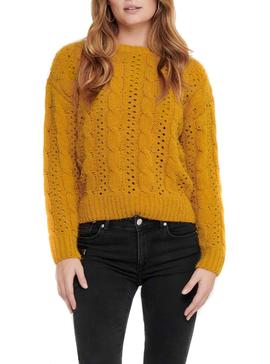 Jersey Only Chanet Amarillo para Mujer
