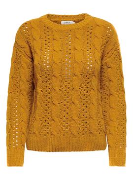 Jersey Only Chanet Amarillo para Mujer