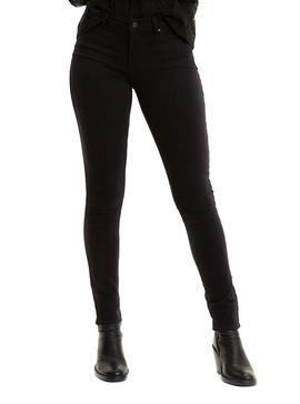 Pantalón Vaquero Levis 711 Skinny Negro para Mujer