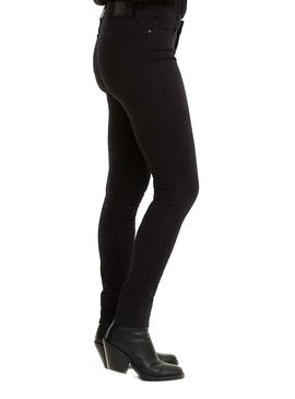 Pantalón Vaquero Levis 711 Skinny Negro para Mujer