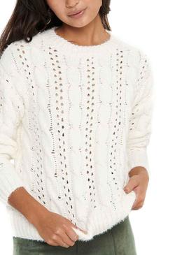 Jersey Only Chanet Blanco para Mujer