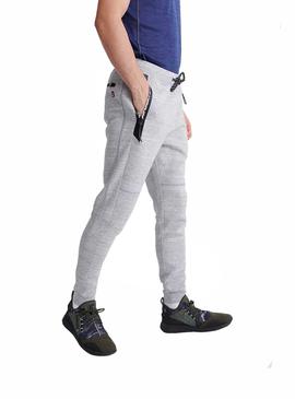 Pantalón Superdry Joggers Gym Tech Gris Hombre
