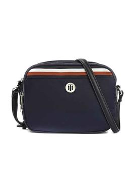 Bolso Tommy Hilfiger Poppy Marino para Mujer.